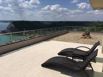 Фото номера Апартаменты в пентхаусе с 2 спальнями и террасой Апарт-отели Calithea Complex г. Каварна 7